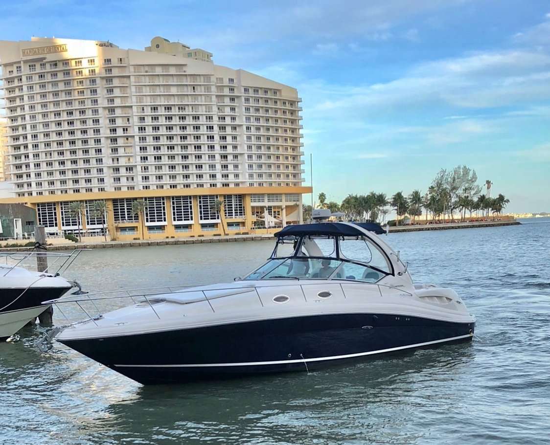Sea Ray 370 Express Cruiser - Motor Boat Charter USA & Boat hire in United States Florida Miami Port Miami 1