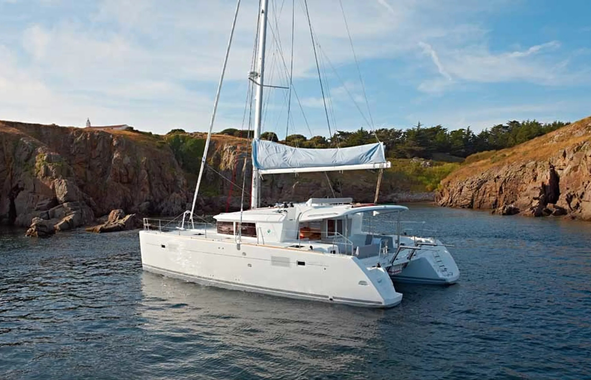 Lagoon 450 Fly - Catamaran Charter France & Boat hire in France French Riviera Grimaud Port Grimaud 6