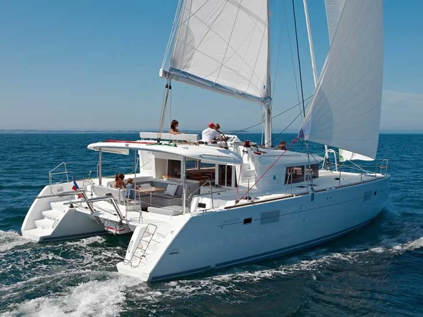 Lagoon 450 Fly - Catamaran Charter France & Boat hire in France French Riviera Grimaud Port Grimaud 1