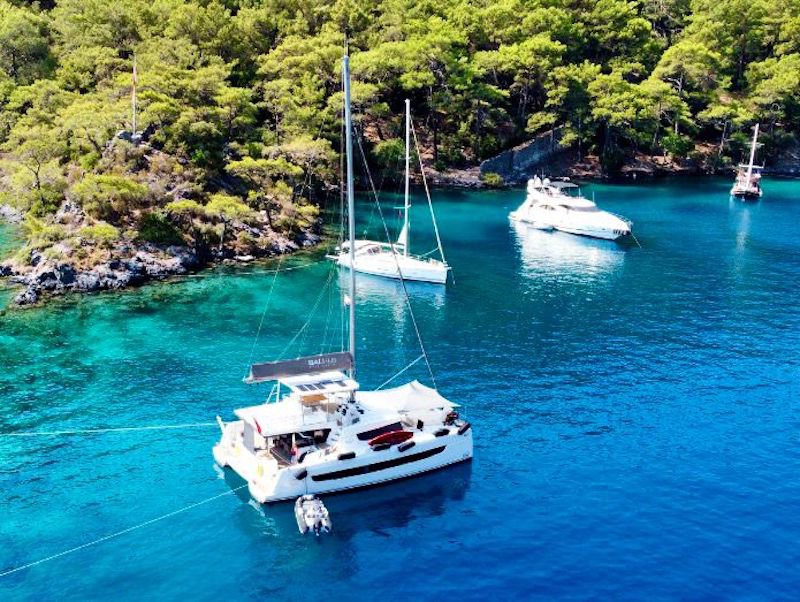 Aesta Mare - Catamaran charter Fethiye & Boat hire in Turkey Turkish Riviera Lycian coast Fethiye 6