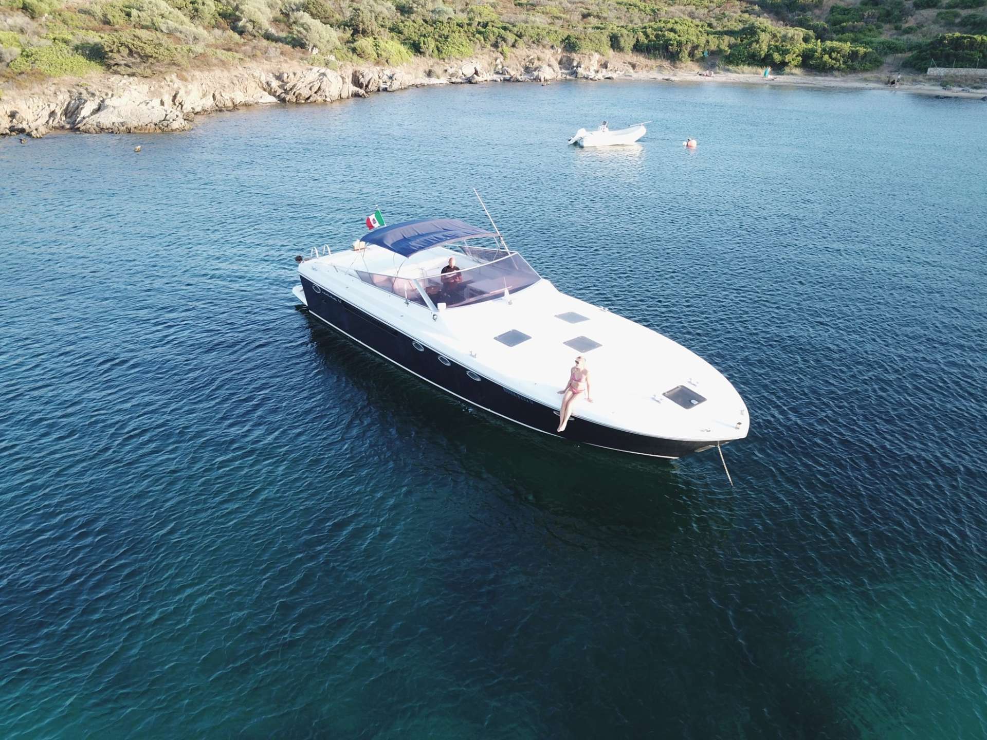 45 - Motor Boat Charter Italy & Boat hire in Italy Sardinia Costa Smeralda Olbia 1