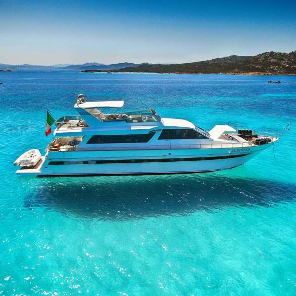 Canados 70S - Motor Boat Charter Sardinia & Boat hire in Italy Sardinia Costa Smeralda Olbia 1