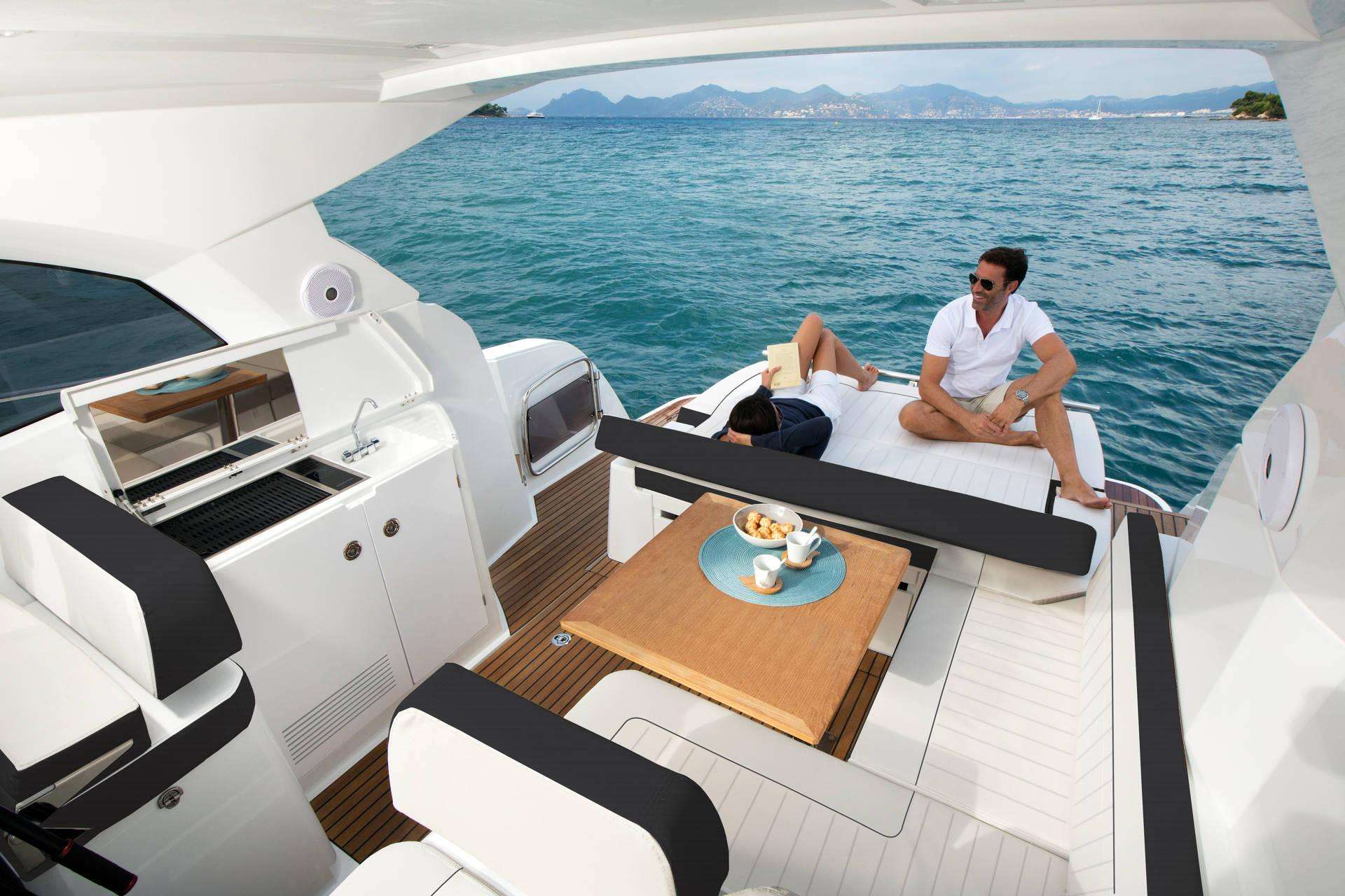 Leader 36 - Luxury yacht charter France & Boat hire in France French Riviera Beaulieu-sur-Mer Port De Beaulieu-sur-Mer 2