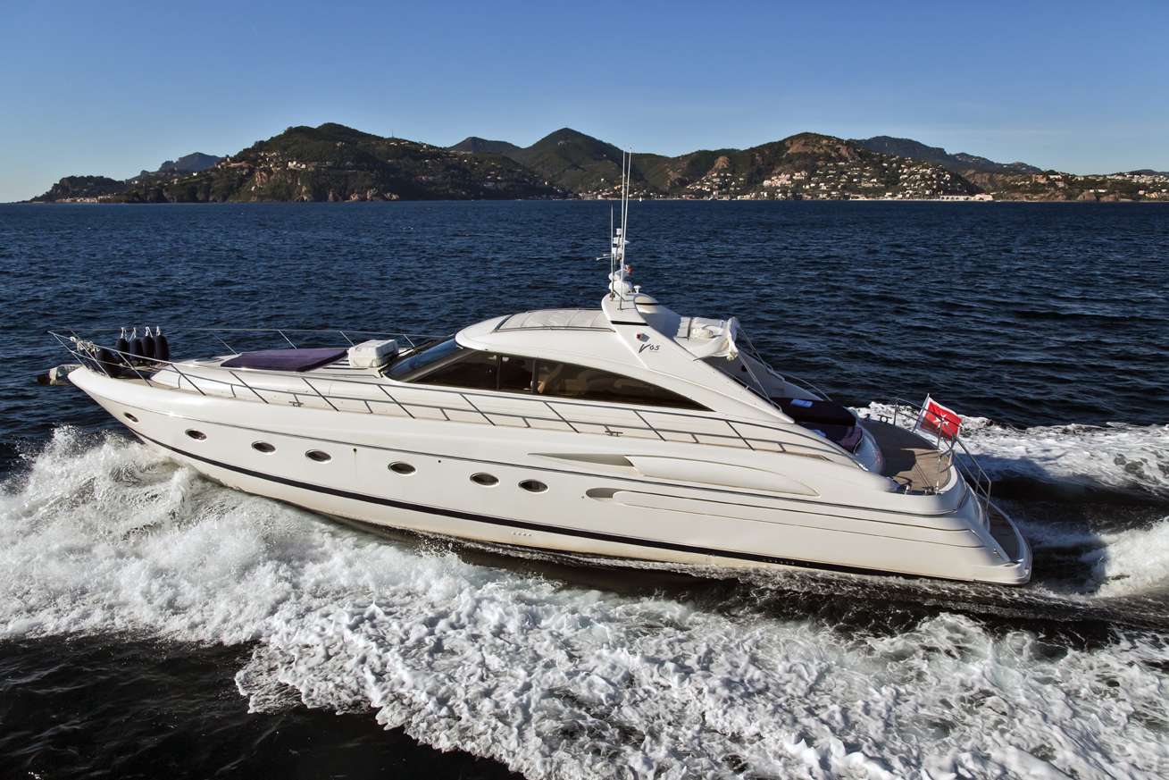 Princess V65 - Yacht Charter Cannes & Boat hire in France French Riviera Cannes Vieux port de Vallauris 1