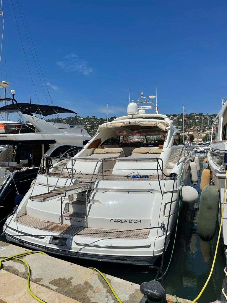 Princess V65 - Yacht Charter Cannes & Boat hire in France French Riviera Cannes Vieux port de Vallauris 3