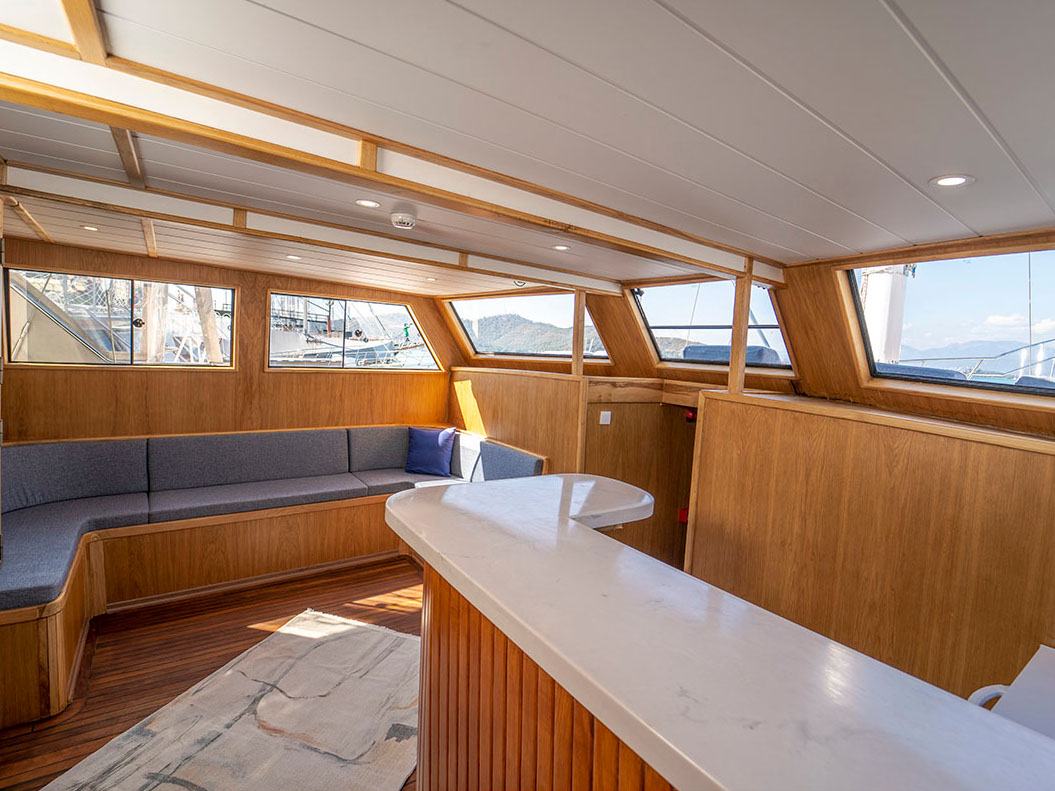 Gulet - Luxury yacht charter Turkey & Boat hire in Turkey Turkish Riviera Lycian coast Fethiye Fethiye port 5