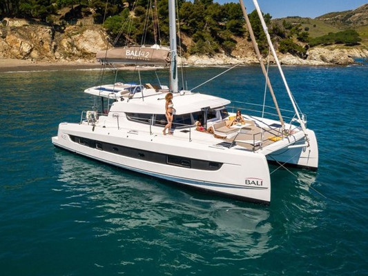 Bali 4.2 - Yacht Charter Sivota & Boat hire in Greece Ionian Sea South Ionian Lefkada Sivota Sivota Marina 1