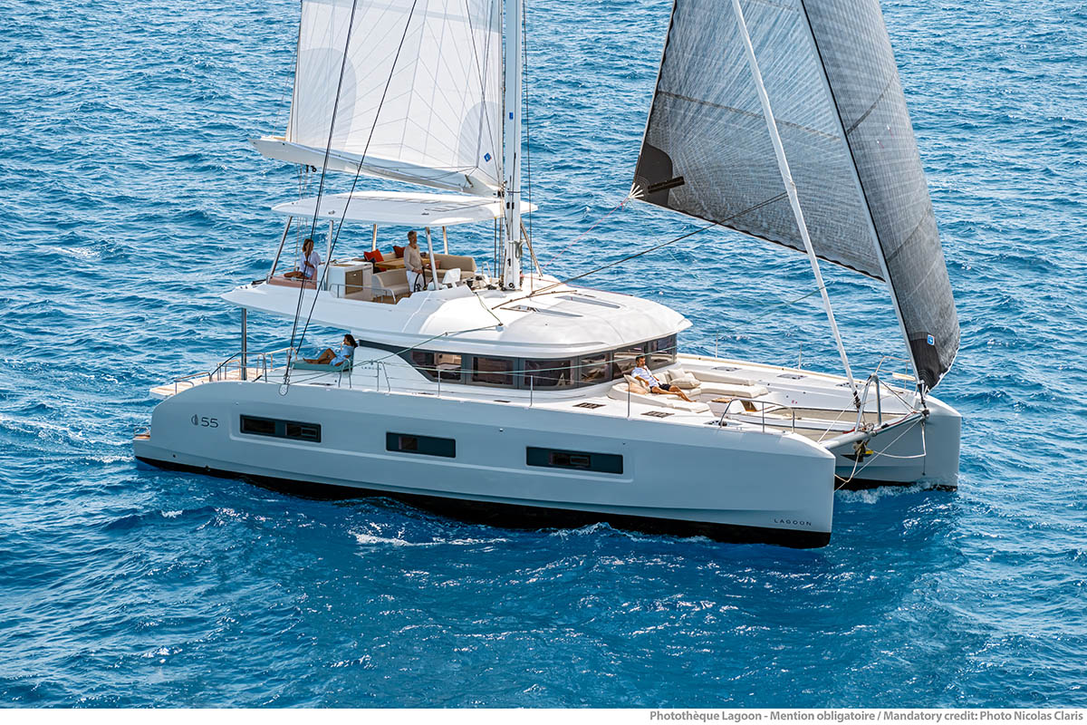 Lagoon 55 - Luxury yacht charter British Virgin Islands & Boat hire in British Virgin Islands Tortola Nanny Cay Nanny Cay 1