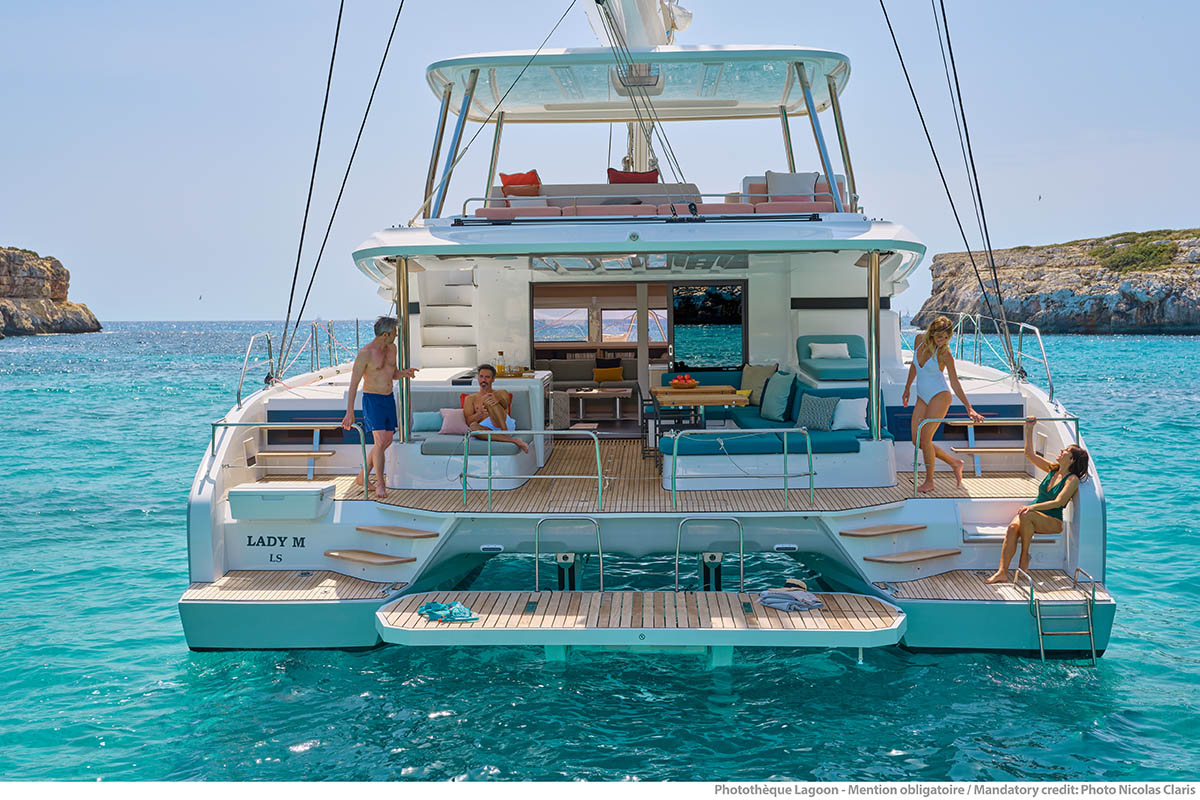 Lagoon 55 - Luxury yacht charter British Virgin Islands & Boat hire in British Virgin Islands Tortola Nanny Cay Nanny Cay 5
