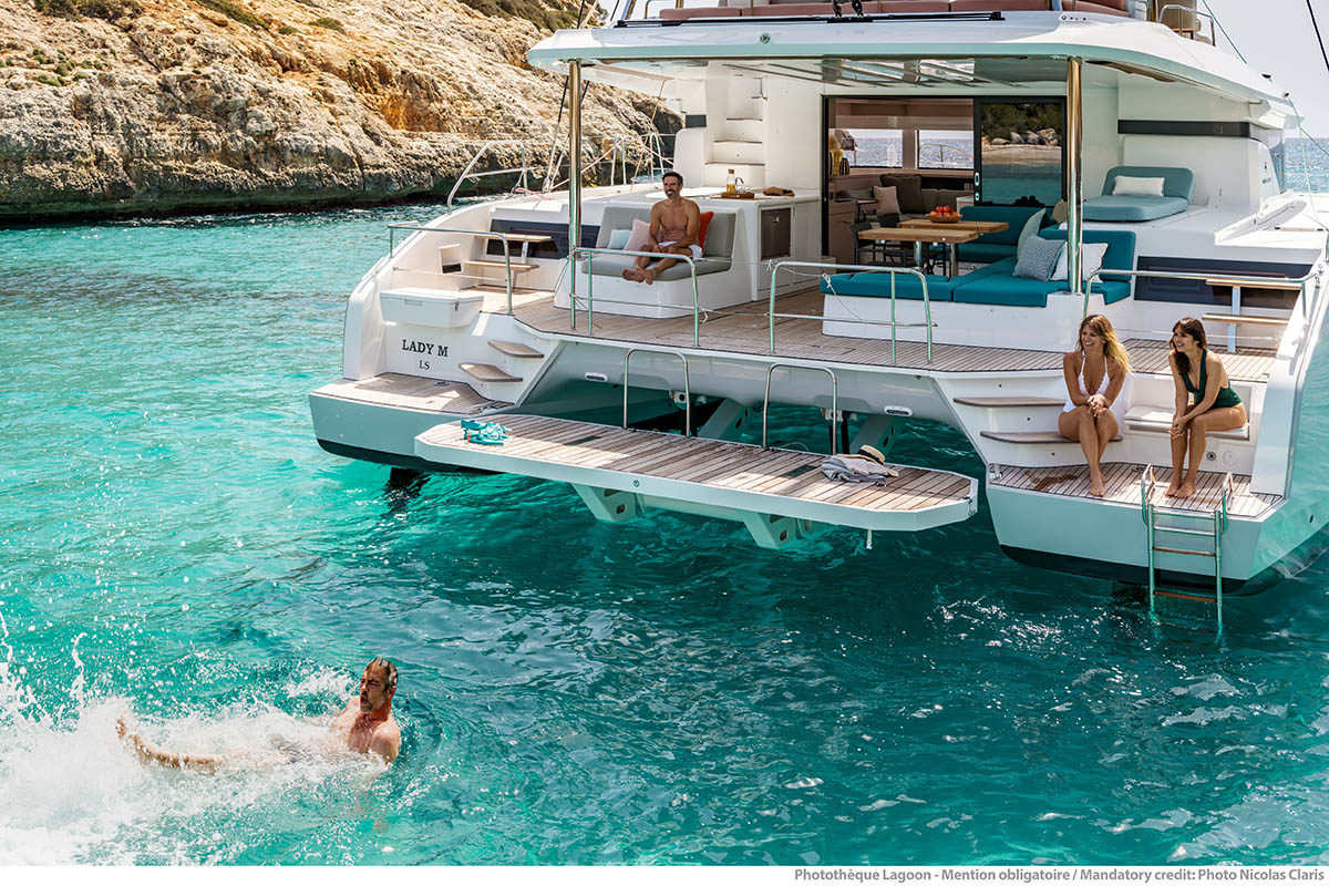 Lagoon 55 - Luxury yacht charter British Virgin Islands & Boat hire in British Virgin Islands Tortola Nanny Cay Nanny Cay 6