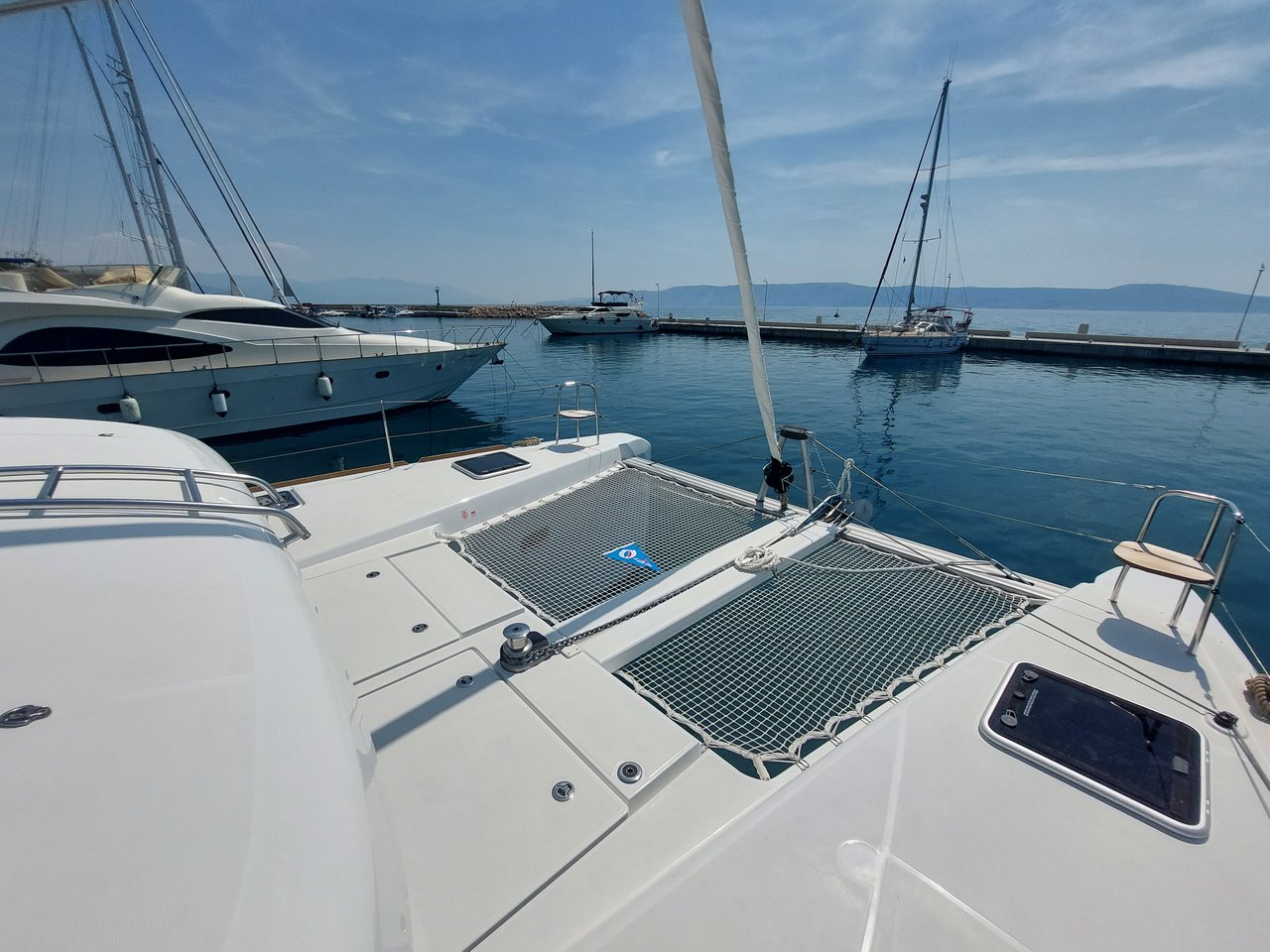 Lagoon 40 - 4 + 1 cab. - Yacht Charter Novi Vinodolski & Boat hire in Croatia Istria and Kvarner Gulf Novi Vinodolski Marina Novi 3