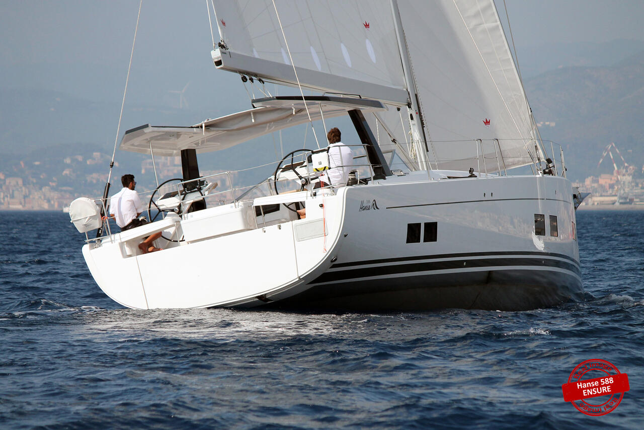 Hanse 588 - 4 + 1 cab. - Yacht Charter Scarlino & Boat hire in Italy Tuscany Follonica Marina di Scarlino 1