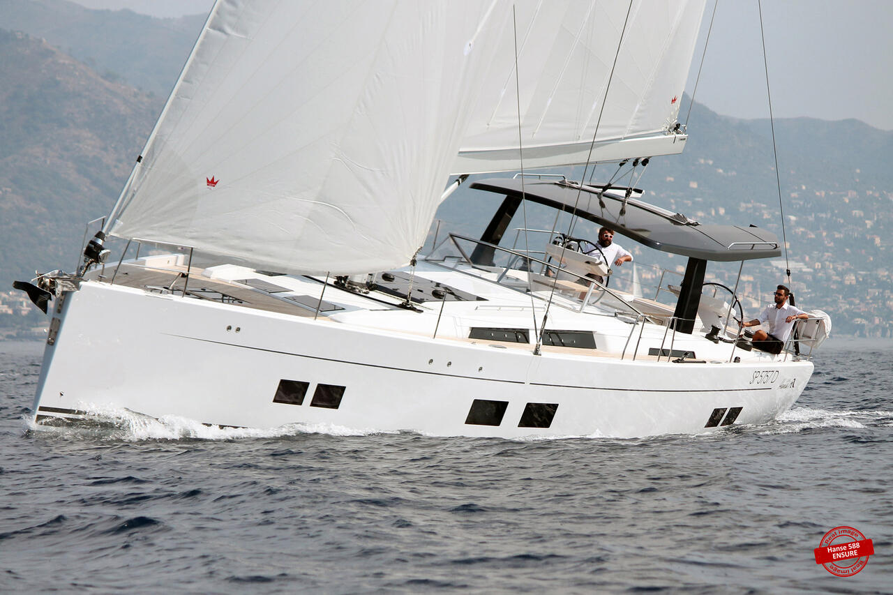 Hanse 588 - 4 + 1 cab. - Yacht Charter Scarlino & Boat hire in Italy Tuscany Follonica Marina di Scarlino 2