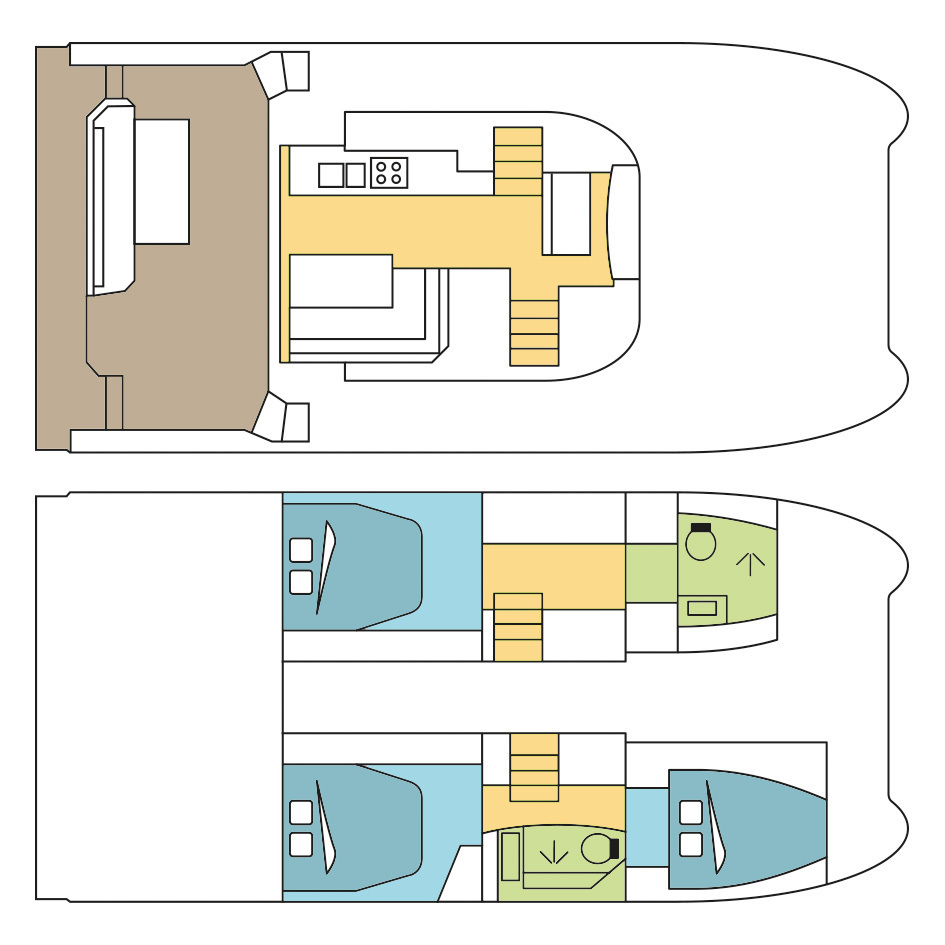 Fountaine Pajot MY 37 - 3 cab. - Yacht Charter Queensland & Boat hire in Australia Queensland Whitsundays Airlie Beach Coral Sea Marina 2