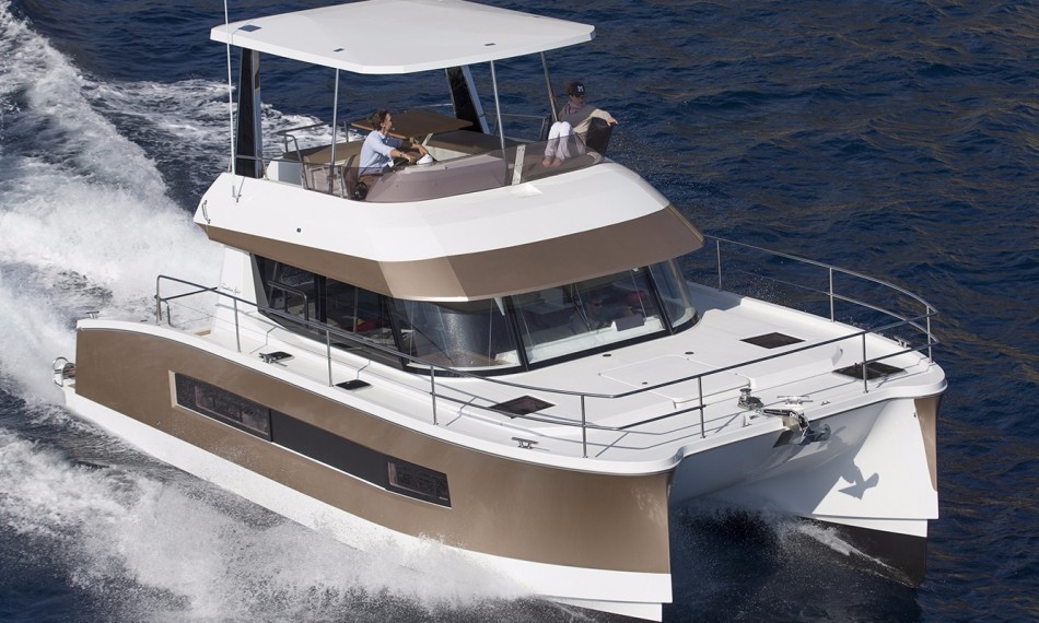 Fountaine Pajot MY 37 - 3 cab. - Motor Boat Charter Australia & Boat hire in Australia Queensland Whitsundays Airlie Beach Coral Sea Marina 4