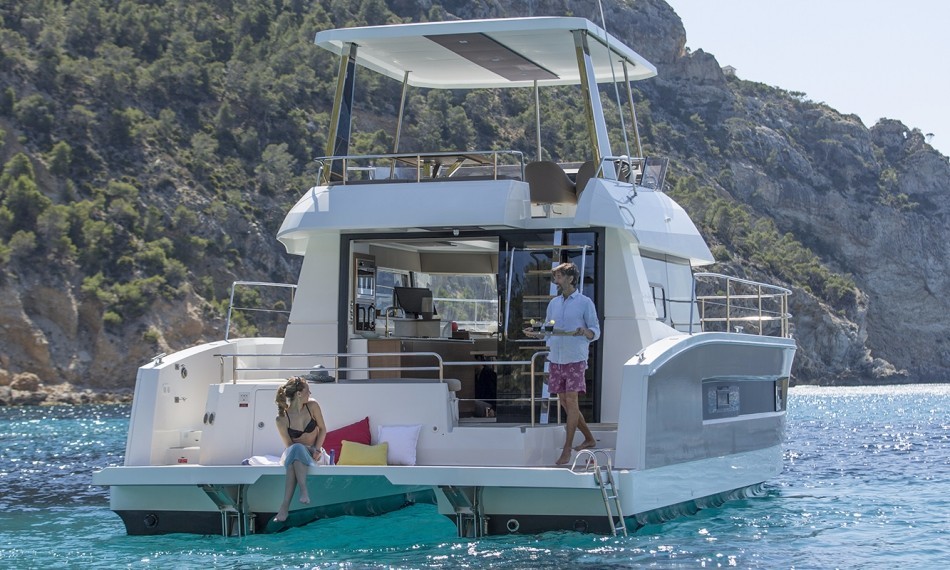 Fountaine Pajot MY 37 - 3 cab. - Motor Boat Charter Australia & Boat hire in Australia Queensland Whitsundays Airlie Beach Coral Sea Marina 5