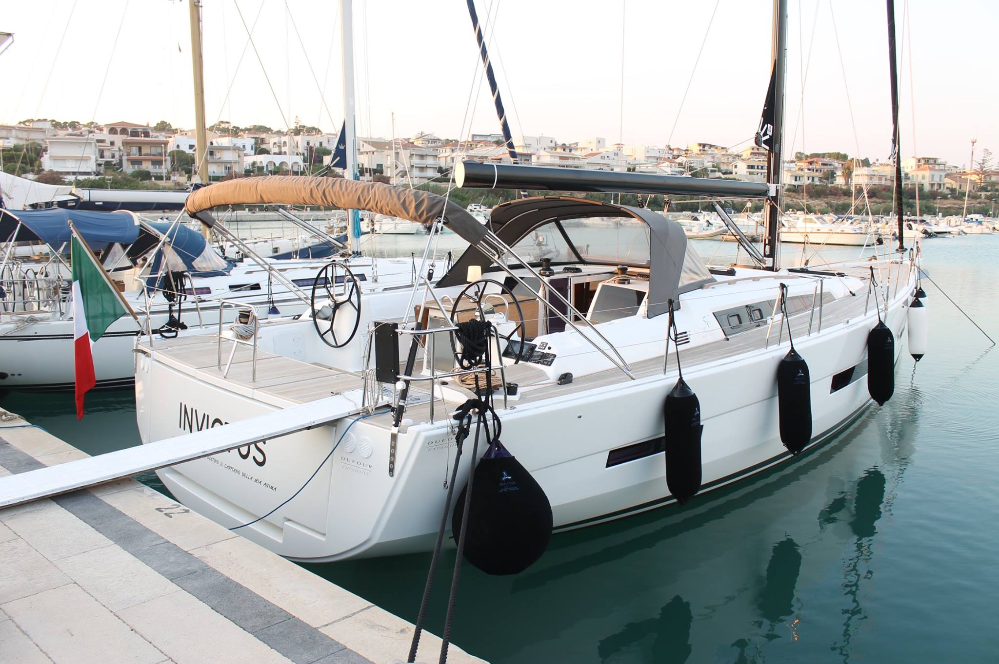 Dufour 56 Exclusive - Yacht Charter Ragusa & Boat hire in Italy Sicily Ragusa Marina di Ragusa 6