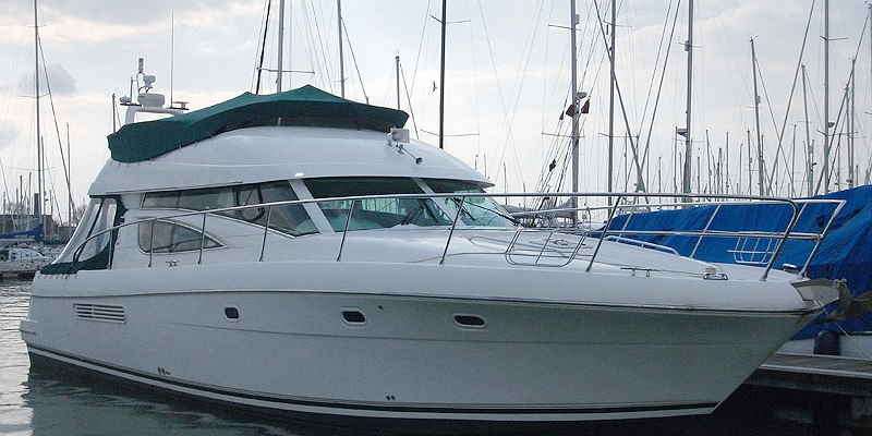 Prestige 46 - Yacht Charter Gosport & Boat hire in United Kingdom England The Solent Portsmouth Gosport Haslar Marina 3