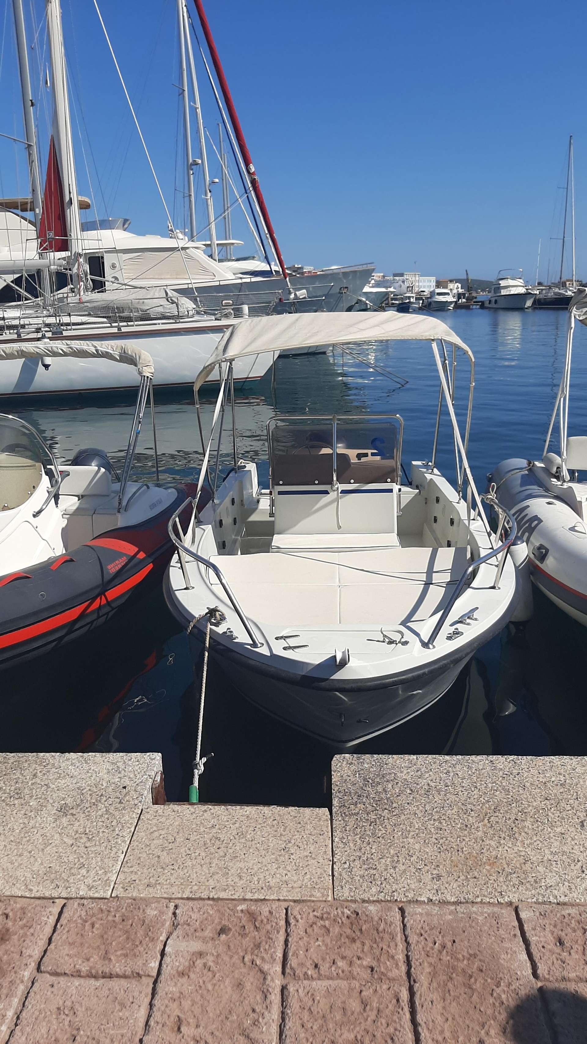 520 - Motor Boat Charter Sardinia & Boat hire in Italy Sardinia Costa del Sud Isola di San Pietro Carloforte Carloforte 2