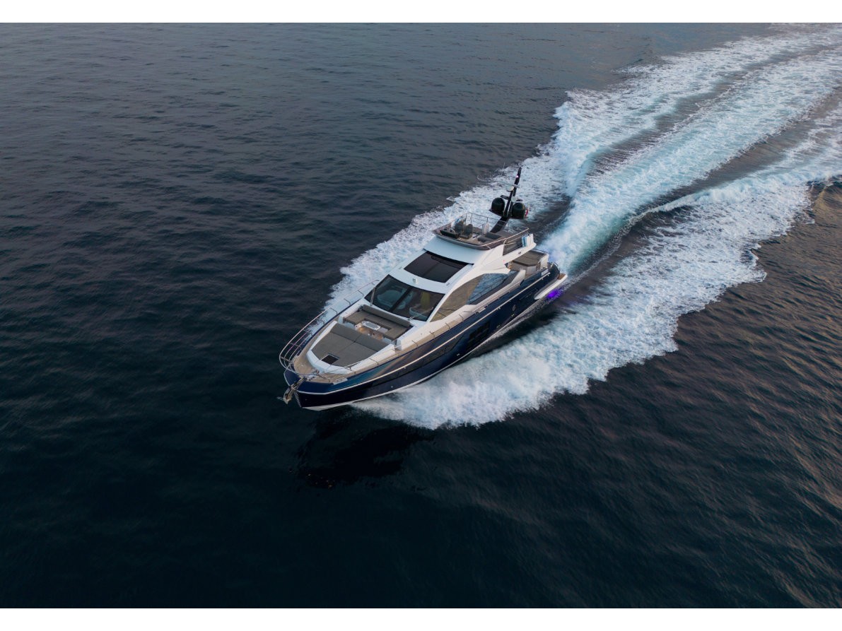 Azimut S7 - Yacht Charter Podstrana & Boat hire in Croatia Split-Dalmatia Split Podstrana Marina Lav 1