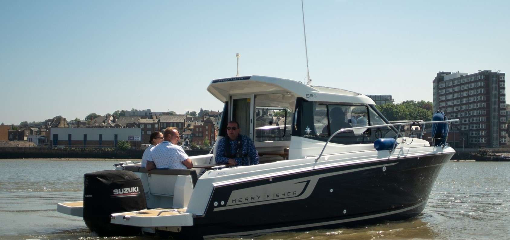 Merry Fisher 695 - Yacht Charter River Thames & Boat hire in United Kingdom England Greater London Saint Mary's Island 1
