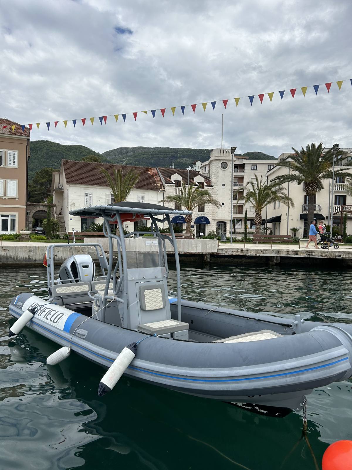 Highfield Patrol 660 - Motor Boat Charter Montenegro & Boat hire in Montenegro Bay of Kotor Tivat Porto Montenegro 2