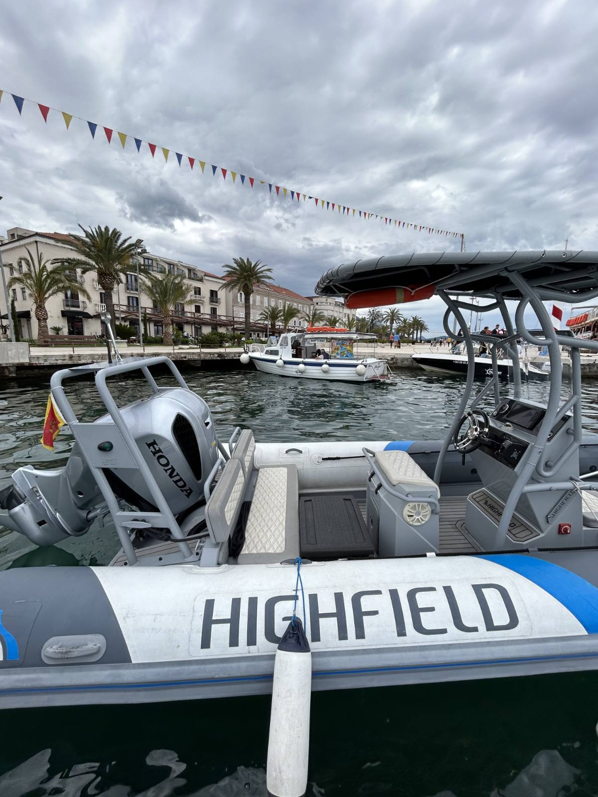 Highfield Patrol 660 - Motor Boat Charter Montenegro & Boat hire in Montenegro Bay of Kotor Tivat Porto Montenegro 3