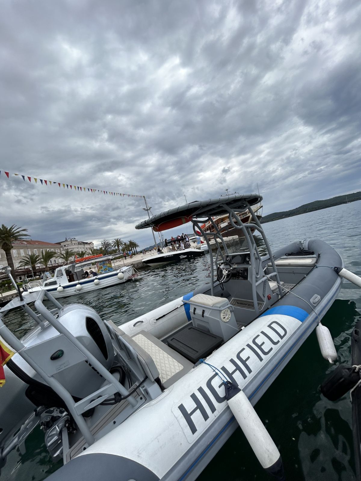 Highfield Patrol 660 - Motor Boat Charter Montenegro & Boat hire in Montenegro Bay of Kotor Tivat Porto Montenegro 6