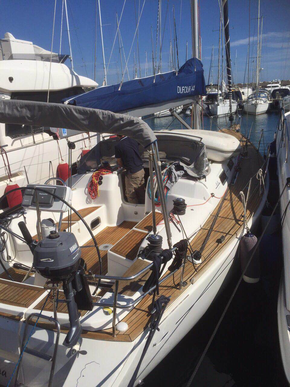 Dufour 44 - Yacht Charter Piombino & Boat hire in Italy Tuscany Piombino Salivoli 4