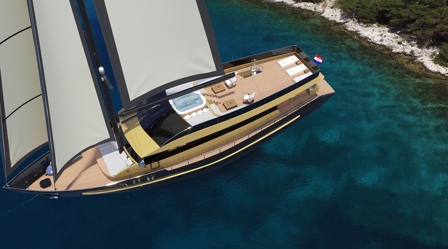 Gulet - Superyacht charter Croatia & Boat hire in Croatia Split-Dalmatia Split Split ACI Marina Split 4