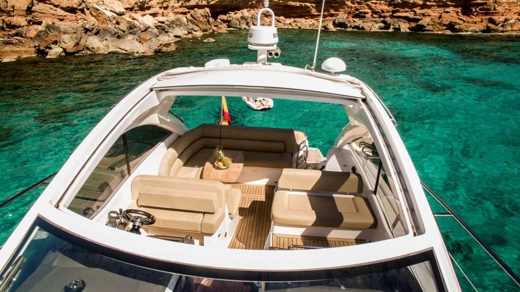 Portofino 40 - Motor Boat Charter Balearics & Boat hire in Spain Balearic Islands Ibiza and Formentera Ibiza Ibiza Eivissa Harbour 2