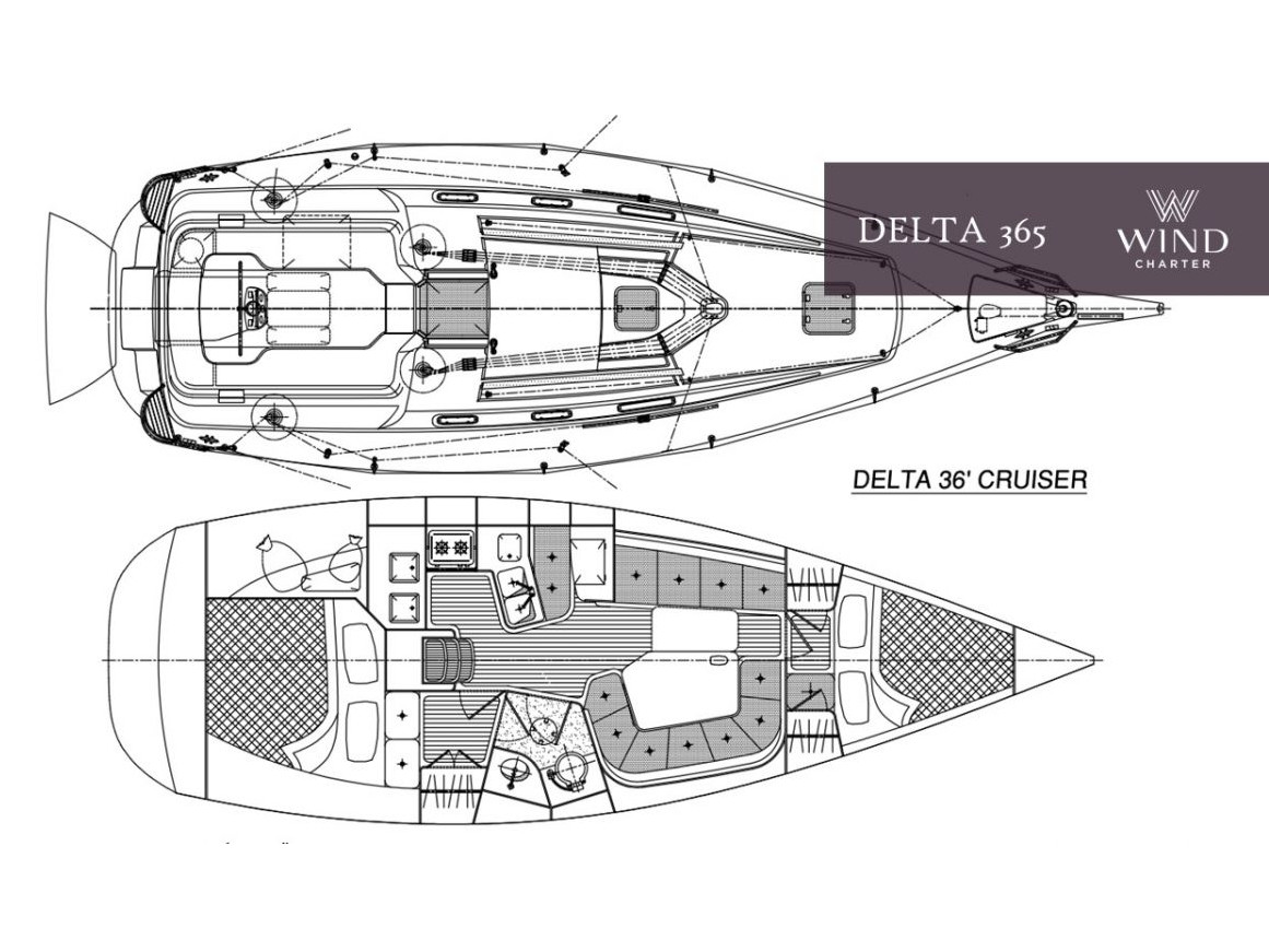 Delta 36 - Yacht Charter Brazil & Boat hire in Brazil Rio de Janeiro Paraty Marina Porto Imperial 5