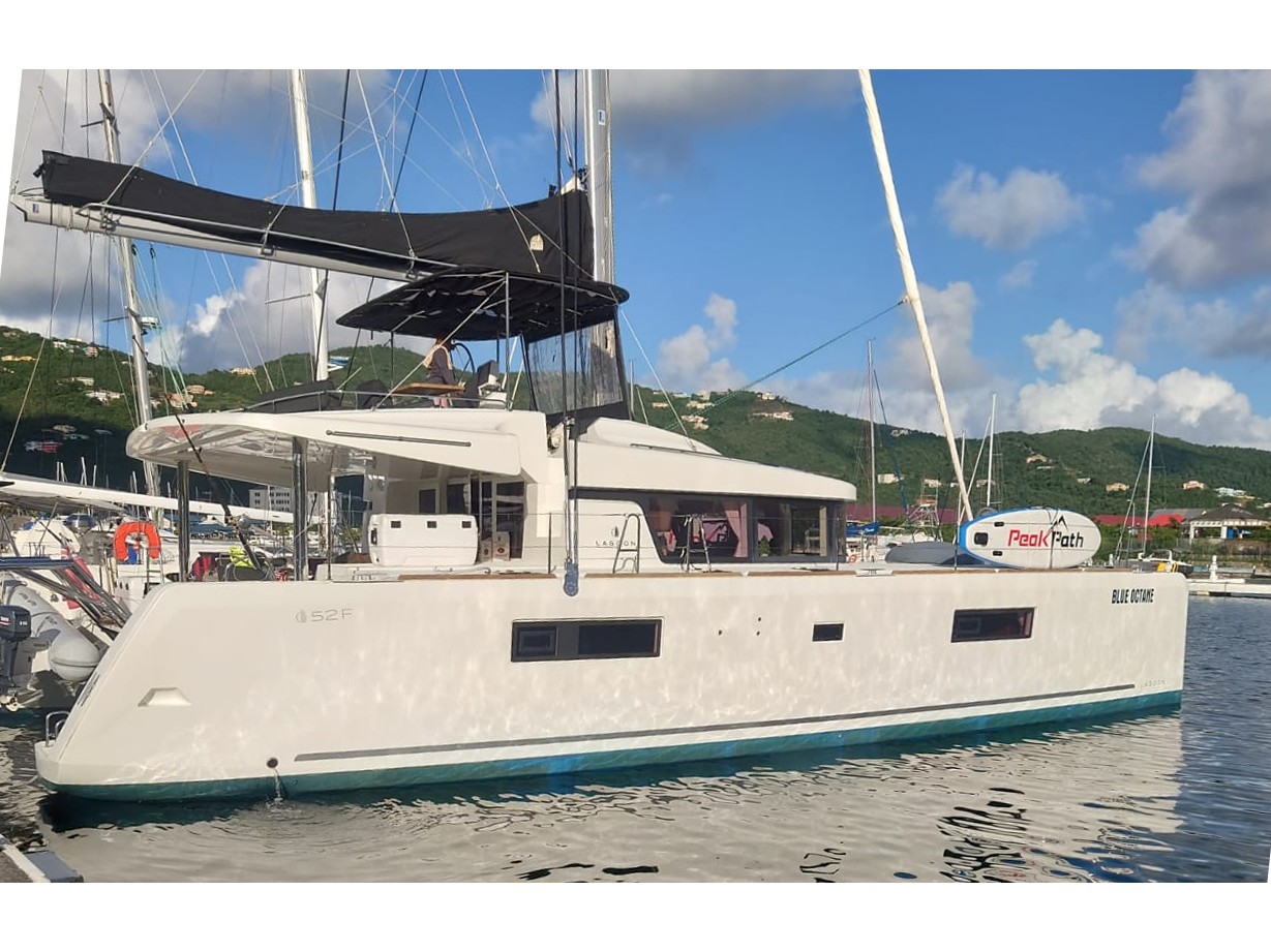 Lagoon 52 - Catamaran Charter British Virgin Islands & Boat hire in British Virgin Islands Tortola Road Town Fort Burt Marina 1