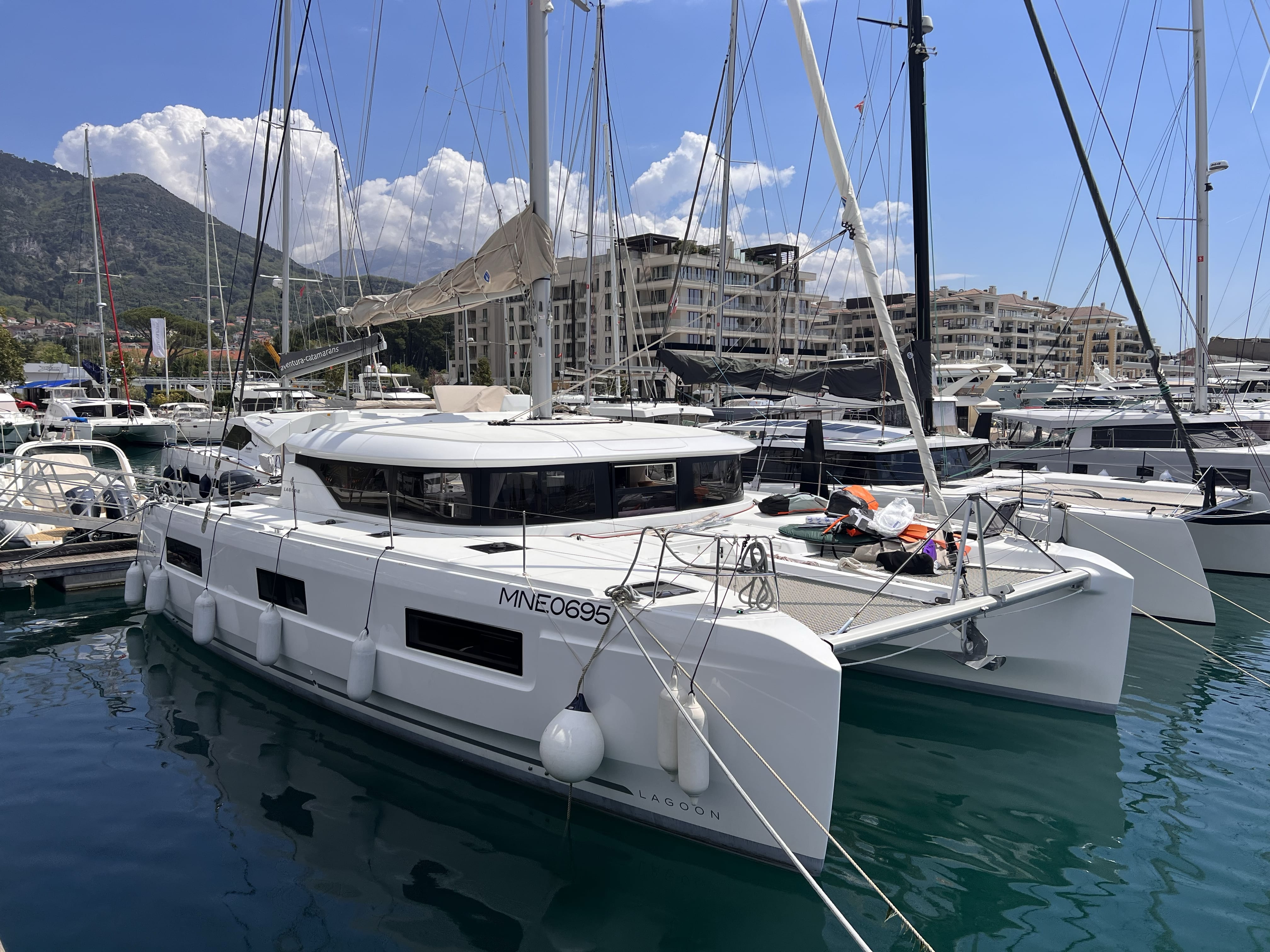 Lagoon 46  - Luxury yacht charter Montenegro & Boat hire in Montenegro Bay of Kotor Tivat Porto Montenegro 1
