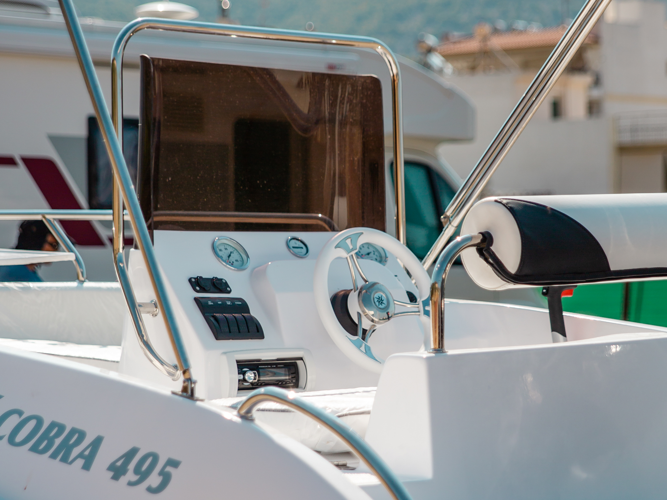 Water Prestige Cobra 495 - Gulet charter Greece & Boat hire in Greece Ionian Sea North Ionian Corfu Benitses Marina Benitses 2