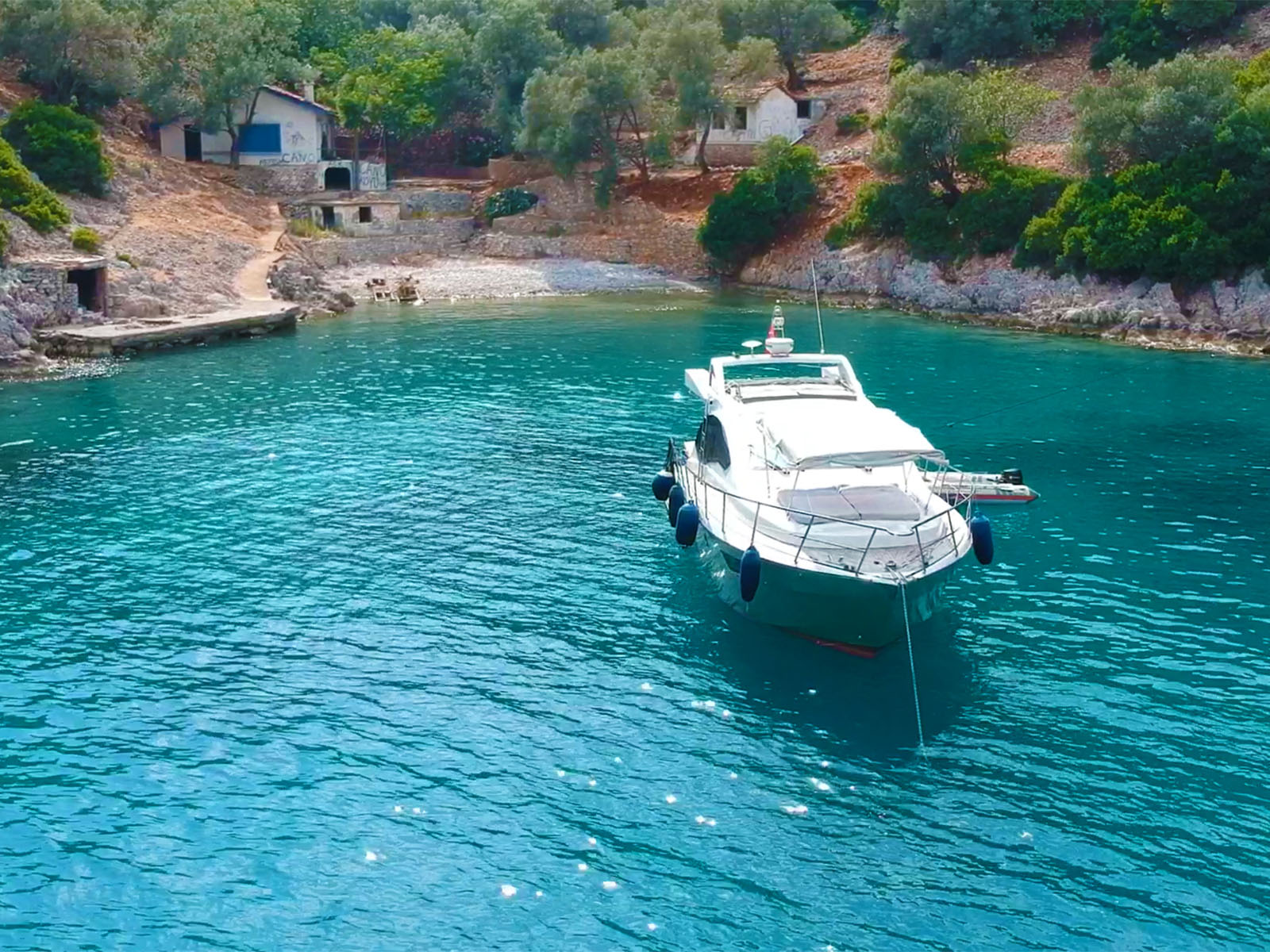 Azimut 43 S - Gulet Charter Turkey & Boat hire in Turkey Turkish Riviera Lycian coast Göcek Göcek Mucev Marina 4
