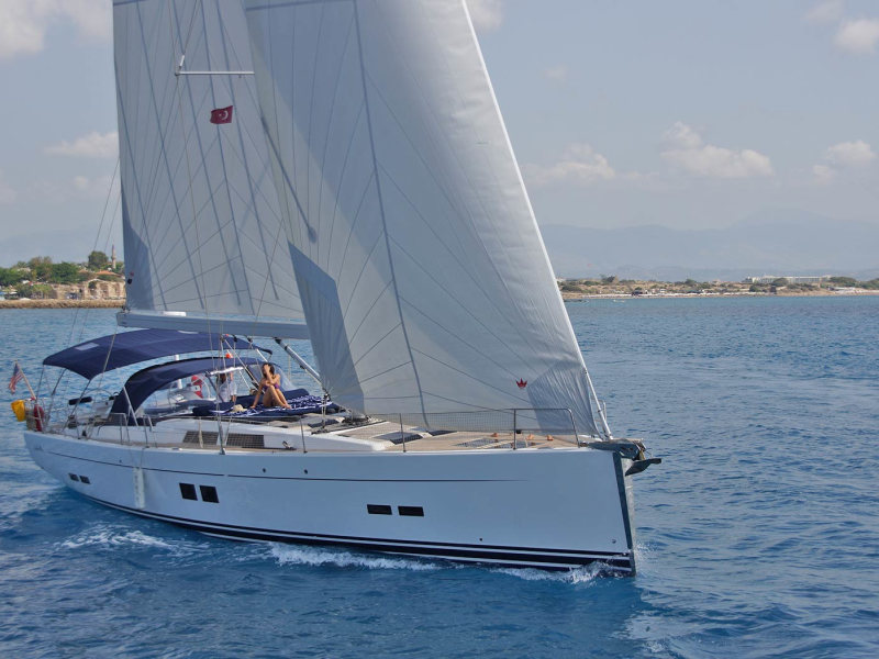Hanse 575 - Luxury yacht charter Turkey & Boat hire in Turkey Turkish Riviera Carian Coast Bodrum Milta Bodrum Marina 1