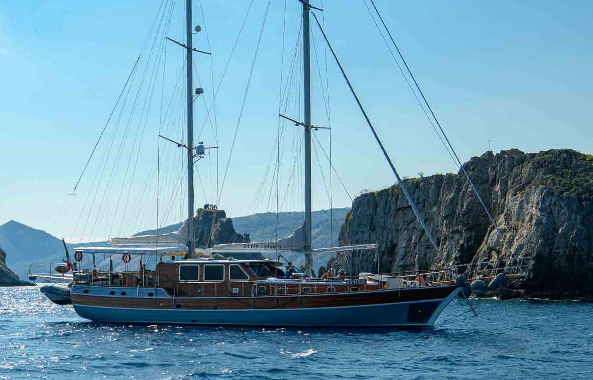 SILVER STAR 2 - Superyacht charter Sicily & Boat hire in Fr. Riviera & Tyrrhenian Sea 1