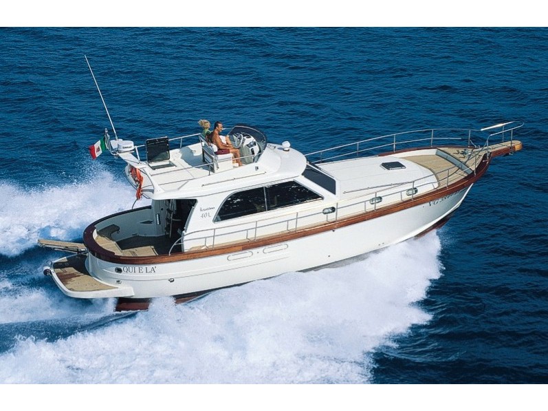 Sciallino 40 - Motor Boat Charter Sardinia & Boat hire in Italy Sardinia Costa del Sud Gulf of Cagliari Cagliari Marina di Sant'Elmo 1