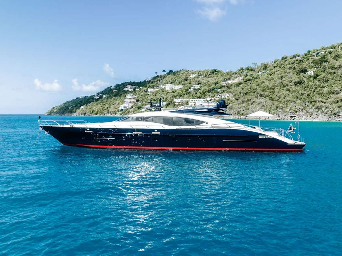 BURN RATE - Superyacht charter British Virgin Island & Boat hire in Caribbean 1