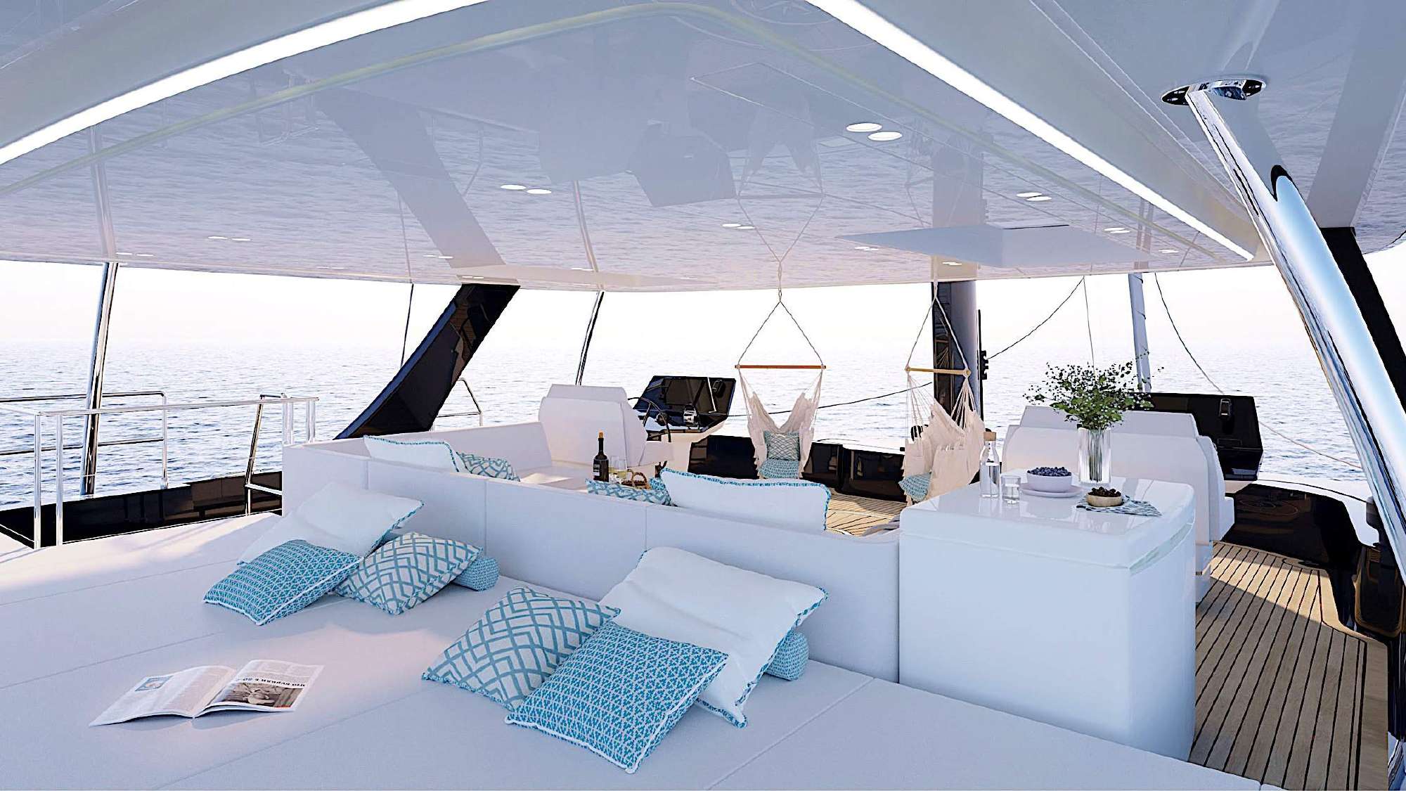 ONE PLANET - Catamaran Charter The Canaries & Boat hire in W. Med -Naples/Sicily, W. Med -Riviera/Cors/Sard., Caribbean Leewards, Caribbean Windwards, Turkey, W. Med - Spain/Balearics, Caribbean Leewards, Caribbean Windwards 6