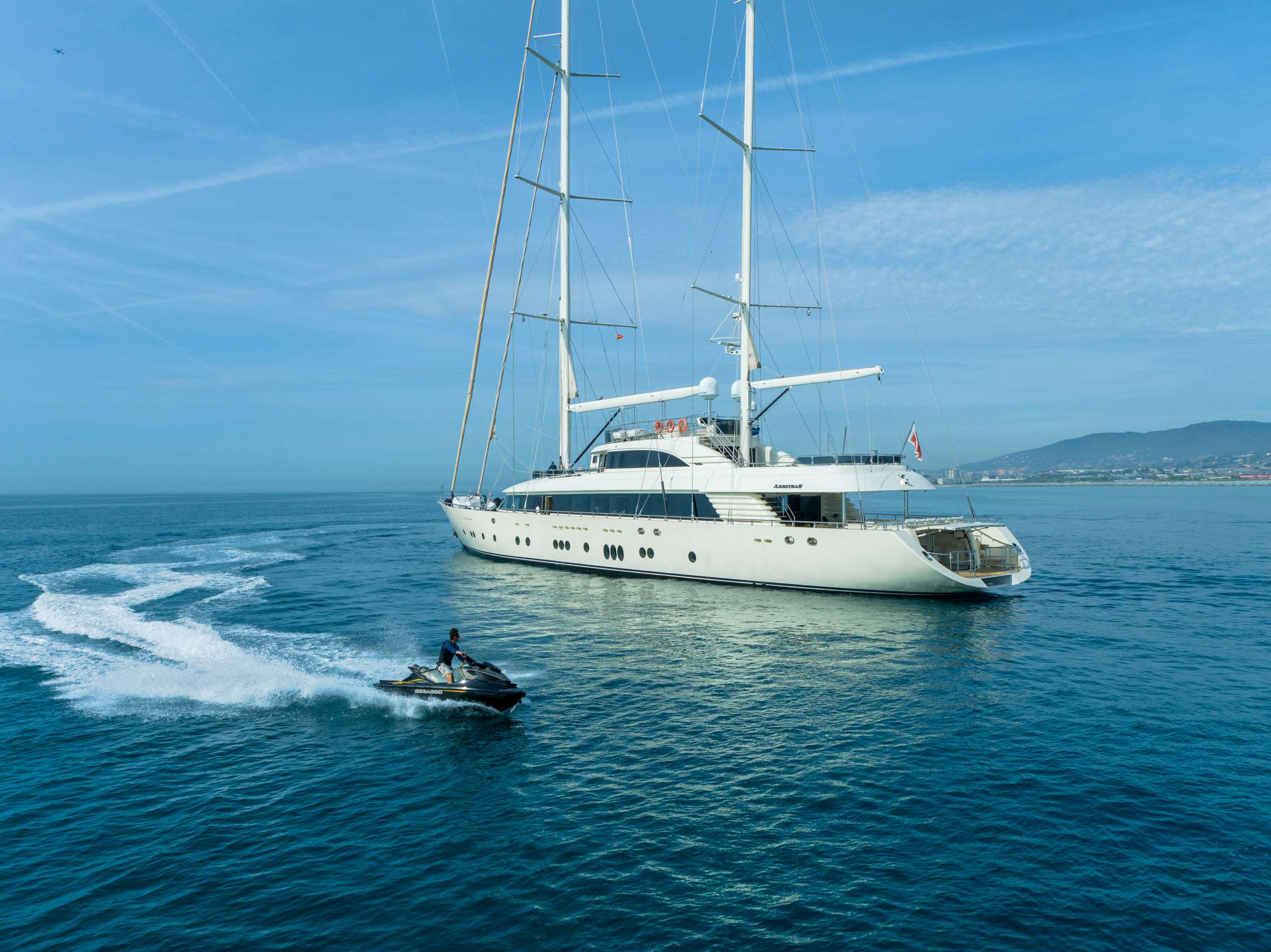 ARESTEAS - Luxury yacht charter France & Boat hire in W. Med -Naples/Sicily, W. Med -Riviera/Cors/Sard., W. Med - Spain/Balearics 1
