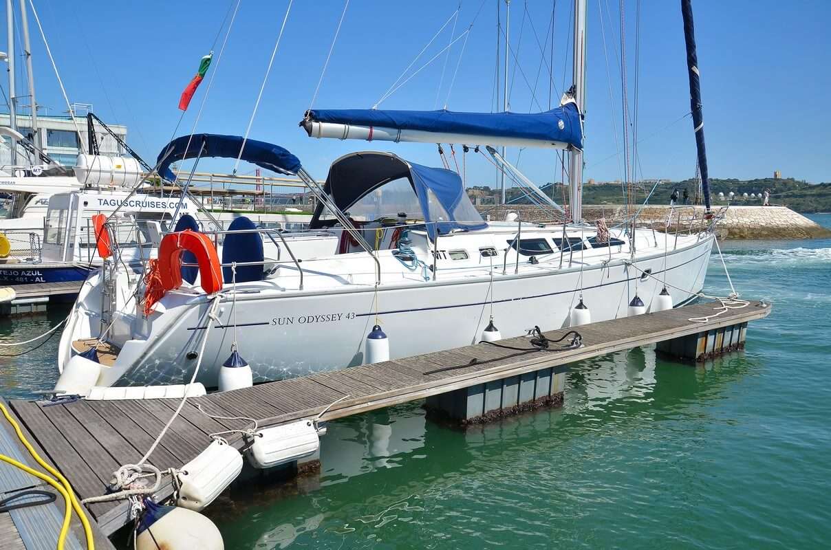 Sun Odyssey 43 - Sailboat Charter Portugal & Boat hire in Portugal Lisbon Port of Lisbon 1