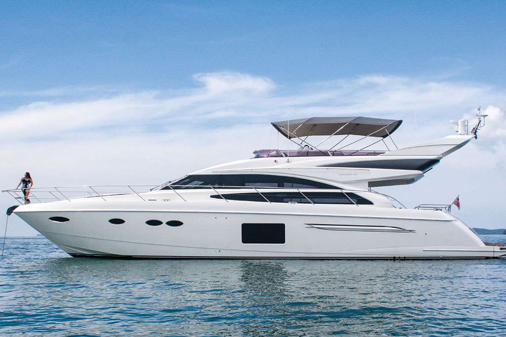 Princess 64 - Luxury yacht charter Thailand & Boat hire in Thailand Tambon Ko Kaeo 1