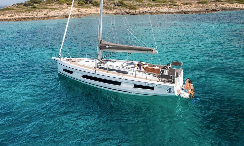 Dufour 41 - Yacht Charter Jolly Harbour & Boat hire in Antigua and Barbuda Bolans, Antigua Jolly Harbour Marina 1