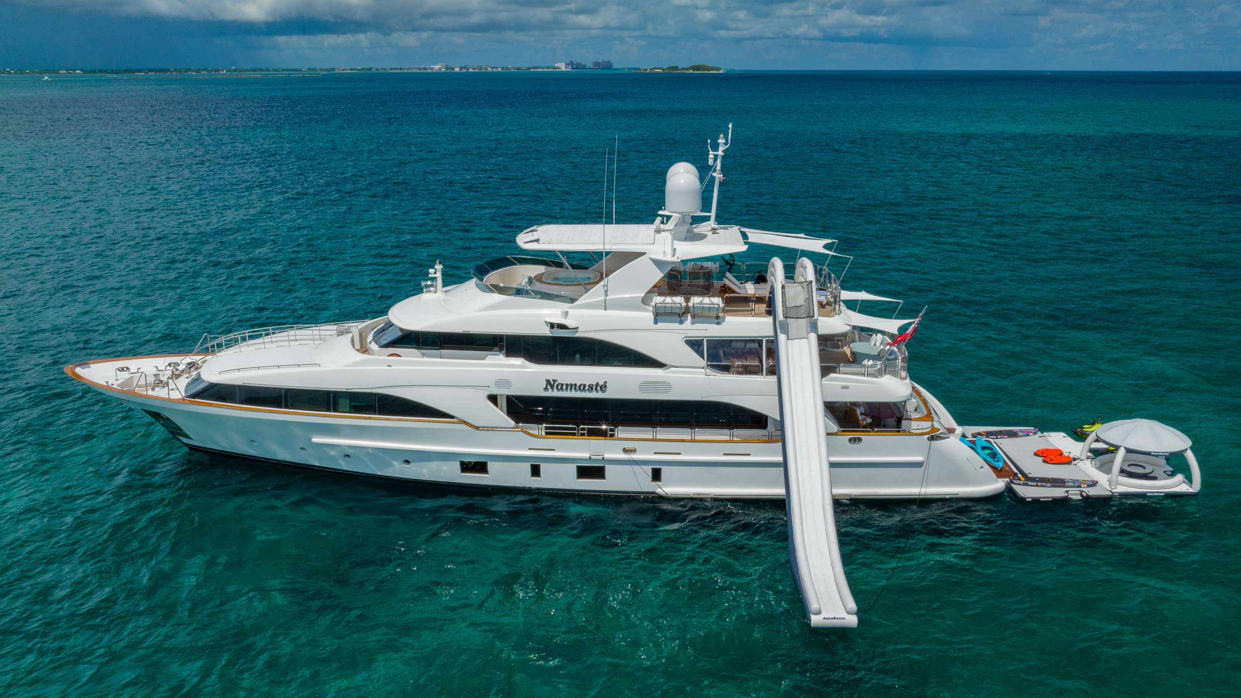 NAMASTE - Luxury yacht charter Antigua and Barbuda & Boat hire in Bahamas & Caribbean 1