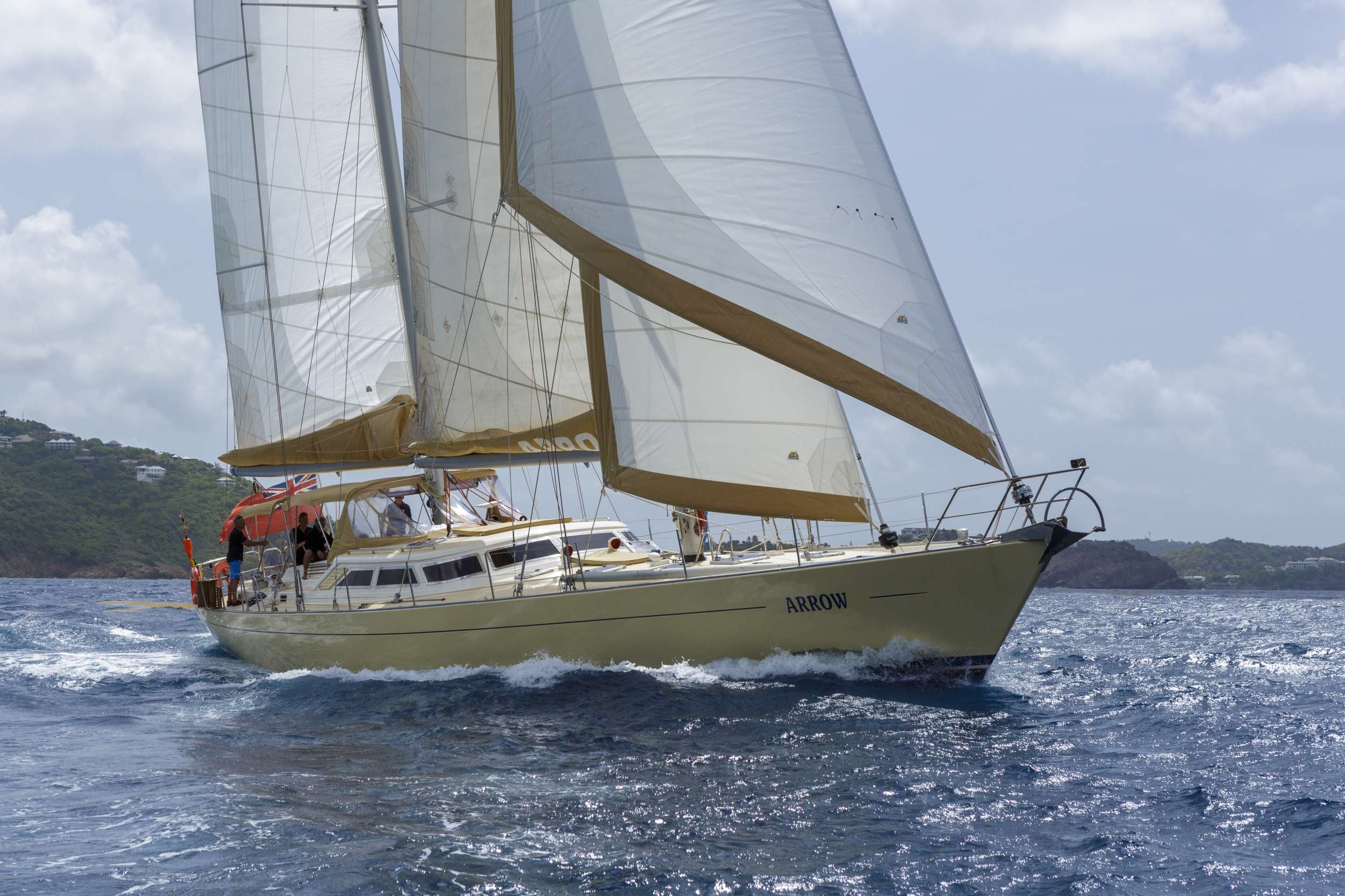 ARROW - Superyacht charter St Maarten & Boat hire in Caribbean 1