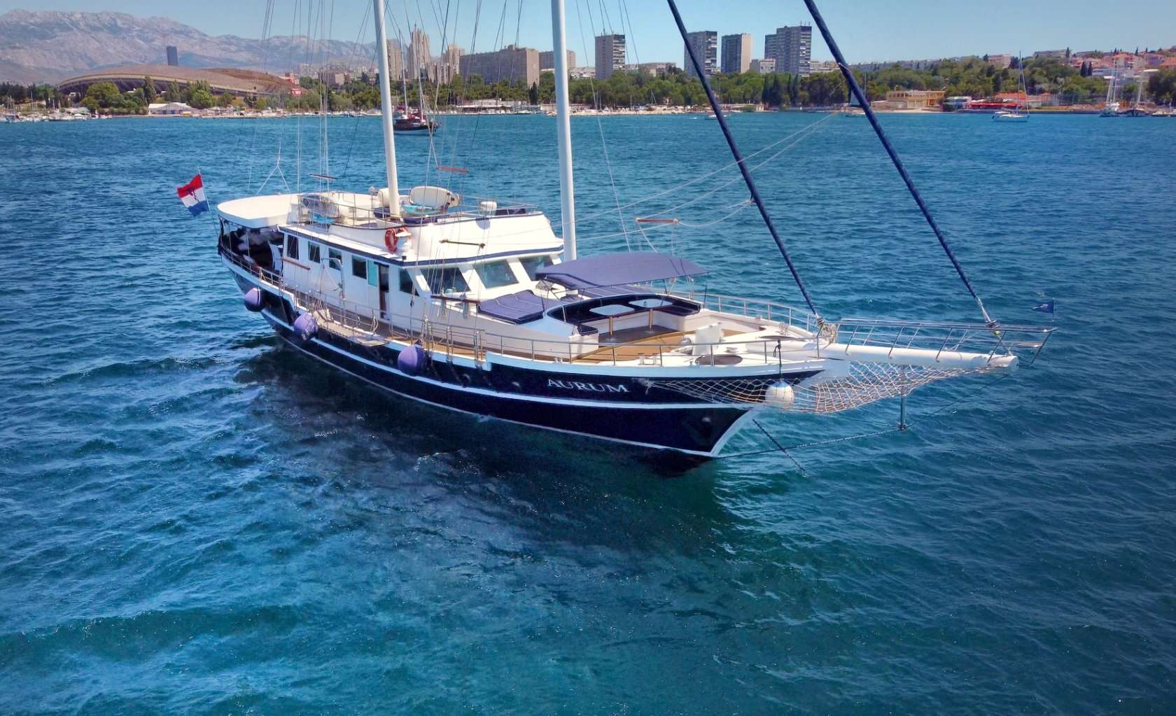 Aurum  - Superyacht charter Croatia & Boat hire in Croatia 1