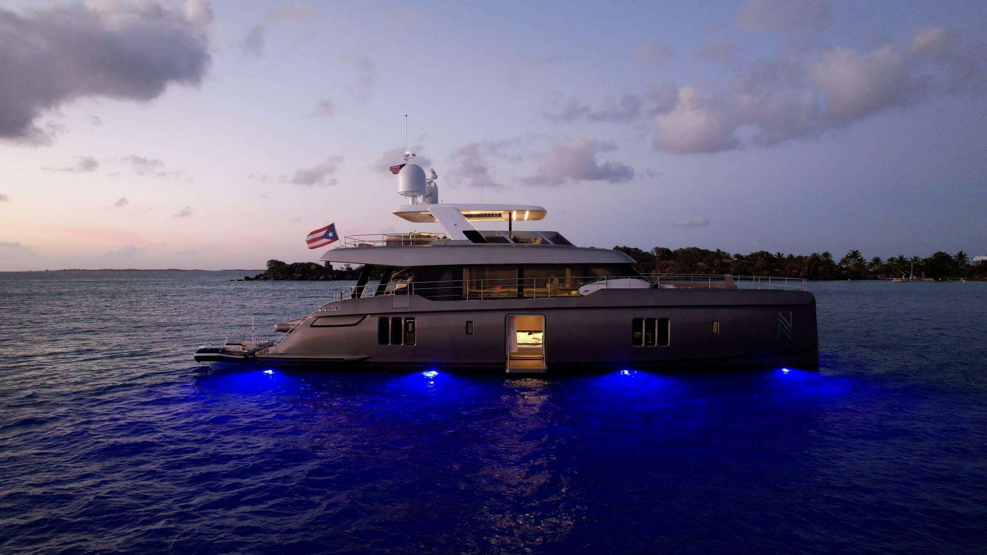 NAUTI NICKEL - Superyacht charter British Virgin Island & Boat hire in Caribbean Virgin Islands 1