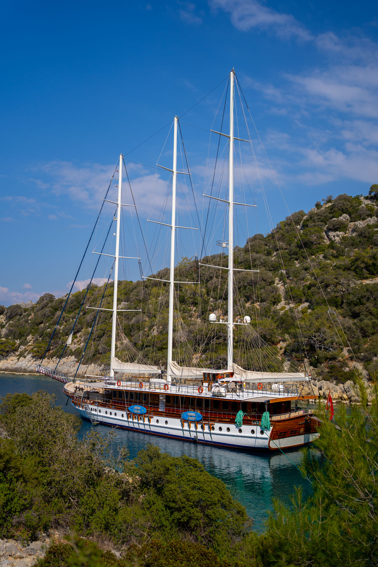 Gulet - Motor Boat Charter Turkey & Boat hire in Turkey Turkish Riviera Carian Coast Bodrum Milta Bodrum Marina 4